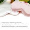 Bachelorette Bridal Party Supplies - Glam White Bride Squad Sleep Mask - Bachelorette Party Sleep Mask - Hot Pink w/White Piping Mask view 3