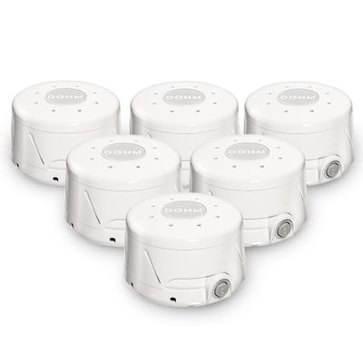 Yogasleep Dohm Classic (6 Pack) The Original White Noise Sound Machine, Soothing Natural Sounds from a Real Fan, Sleep Therapy for Adults & Baby, Noise Cancelling for Office Privacy & Meditation
