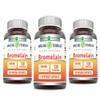 Amazing Formulas Bromelain Supplement | 500 Mg | 2400 GDU | 120 Veggie Capsules | Non-GMO | Gluten Free | Made in USA (3 Pack) view 1