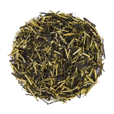 The Whistling Kettle Kukicha Tea- Nutty Malty Organic Pure Green Tea - 4oz (72 servings)