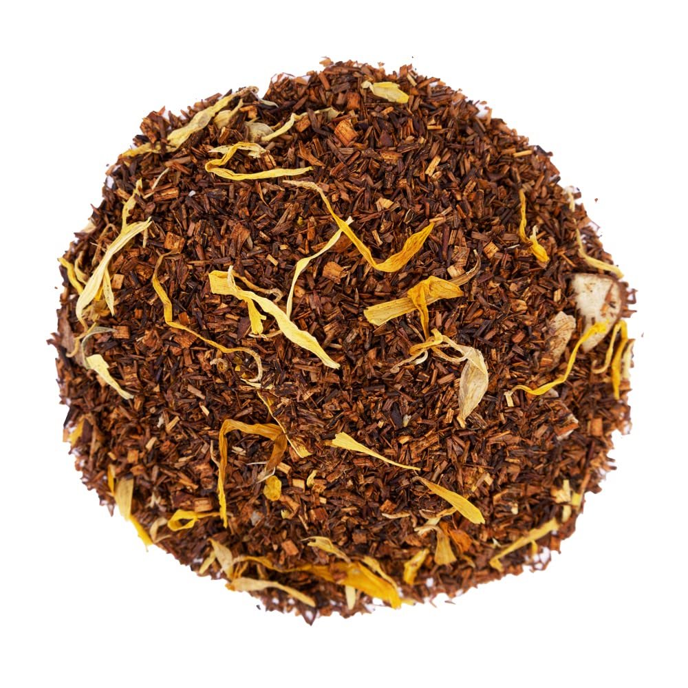 The Whistling Kettle's Vanilla Rooibos Tea - Smooth Caffeine Free Flavored Rooibos Tea with Vanilla and Almonds- 4oz (76 servings)