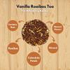 The Whistling Kettle's Vanilla Rooibos Tea - Smooth Caffeine Free Flavored Rooibos Tea with Vanilla and Almonds- 4oz (76 servings) view 3