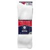 2 Pairs of Extra Wide Diabetic Socks, Mid/Over The Calf Medical Swollen Feet Socks (White) view 4