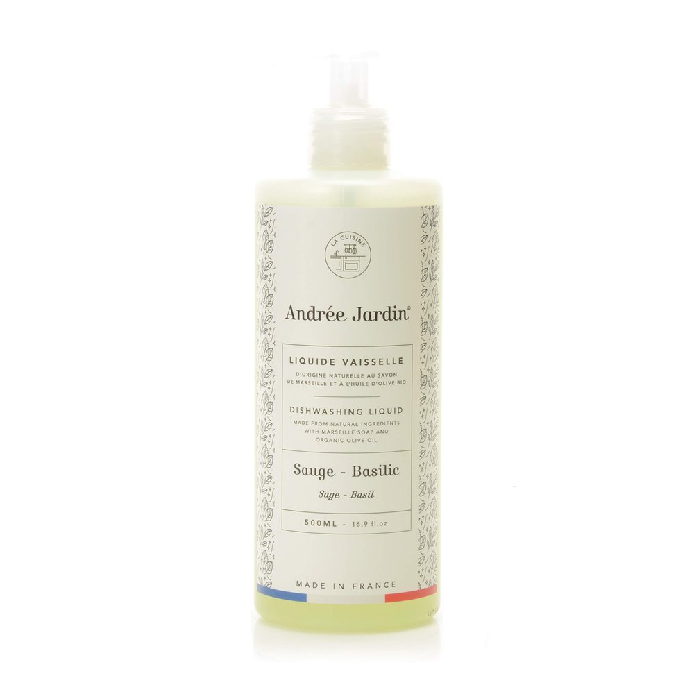 Andree Jardin Dish Washing Liquid - Sage & Basil, 500 ml