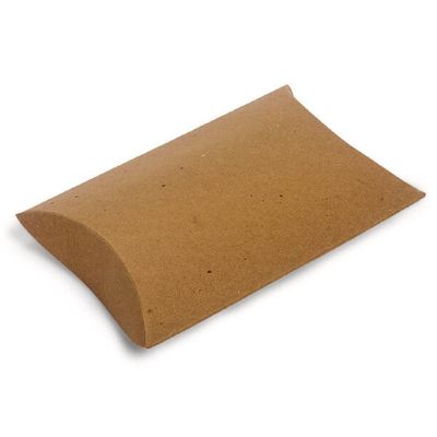 NW Large Kraft Pillow Favor Boxes - 6.5 x 5.5 x 1.5in. - 12/Pack - 4 Packs