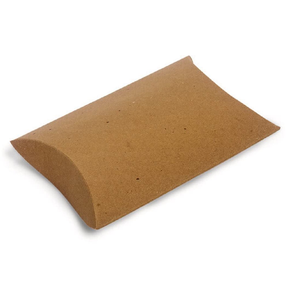 NW Large Kraft Pillow Favor Boxes - 6.5 x 5.5 x 1.5in. - 12/Pack - 4 Packs