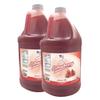 Strawberry Slushee Mix - Half Case of 2 x 1 Gallons | 256 oz (Yields Approx. 192-12oz servings per case) | Mixing Ratio 7 (Water) to 1 (Product Mix) view 1