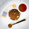 The Whistling Kettle's Marzipan Rooibos Tea - Flavorful Complex Caffeine Free Flavored Rooibos Tea with Almond and Papaya- 4oz (64 servings) view 4