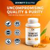 Turmeric Curcumin with BioPerine Black Pepper 1400mg, Support GLP-1 Naturally, Max Absorption Turmeric Supplement for Joint Support with 95% Standardized Curcuminoids C3 Complex, Non GMO, 120 Capsules view 3