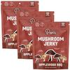 Pan's Mushroom Jerky, Vegan Snacks, Dried Mushrooms Shiitake, Plant based Jerky, Meatless Jerky, Gluten Free, High in Fiber, with Applewood BBQ flavor (2.2 Ounce, Pack of 3) view 1