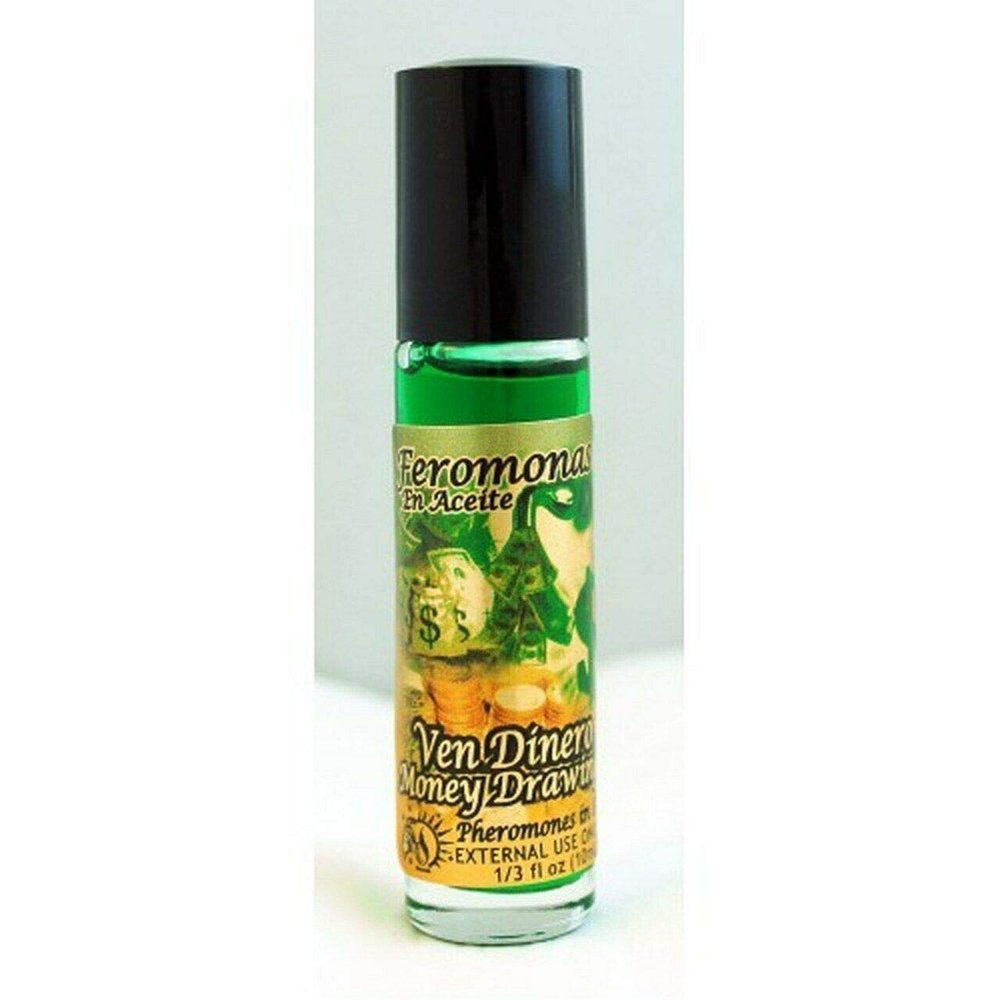 12 PIECES BRYBRADAN MONEY DRAWING/VEN DINERO PHEROMONE OIL 1/3 OZ 10ML