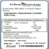 Jaiccha Ghasitaram Dried Kiwi 400 GMS in Green Paper Pouch view 2