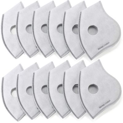 BASE CAMP Activated Carbon Replacement Filters Only for M PRO, M Plus or M Cross Mask,N Plus Mask (12filter)