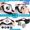 BASE CAMP Activated Carbon Replacement Filters Only for M PRO, M Plus or M Cross Mask,N Plus Mask (12filter) view 4