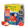 MLLER'S Omega 3 Capsules, Natural Fish Oil Omega3 for Kids with DHA and EPA, No Gluten, Lactose or Added Sugar & Easy to Chew, Strawberry Flavor, 36 Capsules view 1