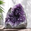 EMPORION Natural Amethyst (2 lb to 3 lb) - 4" to 7" Height - Crystal Clusters Stone from Uruguay Raw Geode Quartz - Deep Purple Color view 2