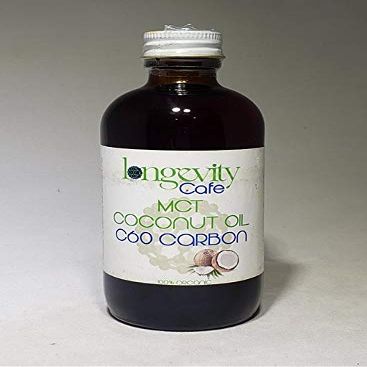 8 oz - MCT Coconut Oil Infused with Carbon C60 99.99%