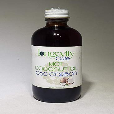 8 oz - MCT Coconut Oil Infused with Carbon C60 99.99%
