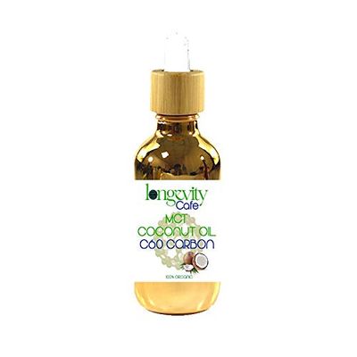 4 oz - MCT Coconut Oil Infused with Carbon C60 99.99%