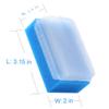 Wellgler's Autism Sensory Brush for Therapy,Surgical Scrub Brush,Bbaby Sponge for Bathing, Cradle Cap Brush (6Pack) view 2