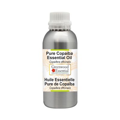Greenwood Essential Pure Copaiba Essential Oil (Copaifera officinalis) Steam Distilled 630ml (21.3 oz)