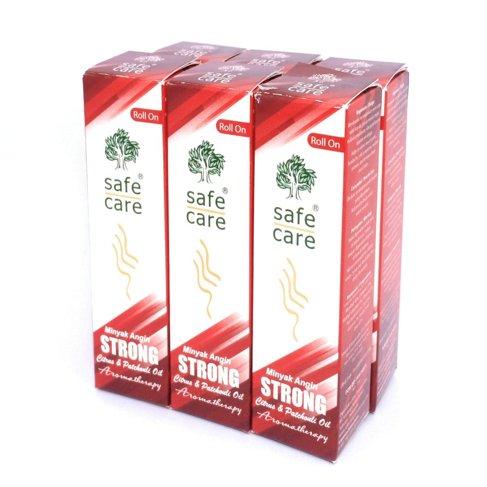 Safe Care Roll on Oil Aromatherapy - Strong, 10 Ml (Pack of 6)