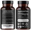 N1N Premium 5-HTP 200mg Plus Calcium, Made from Griffonia Seed Extract, Non GMO and Gluten Free, 120 Caps view 2