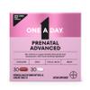 One A Day Prenatal Advanced- Prenatal Vitamins with Folic Acid, Choline, DHA & Iron, Pregnancy Vitamins for Women to Support Babys Development, 30+30 Ct (60 Total Set) (Packaging May Vary) view 1