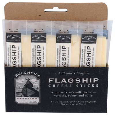 Beecher's, Cheese Stick Flagship, 0.75 Ounce, 8 Pack
