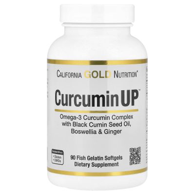 California Gold Nutrition Curcumin UP, 90 Gelatin Softgels