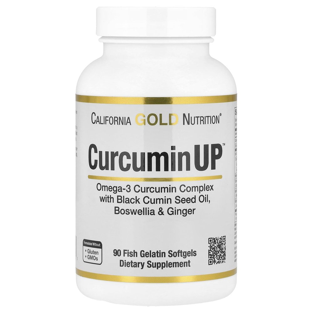 California Gold Nutrition Curcumin UP, 90 Gelatin Softgels