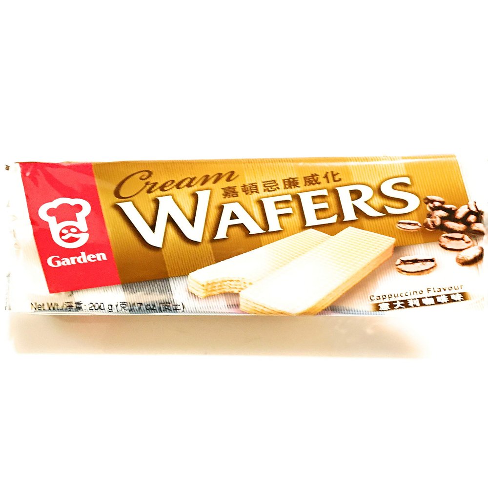 Garden Cream Wafers Cappuccino Flavour 7 Oz(2 Pack)