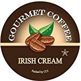 Irish Cream Flavored Coffee Pods - 100 Count Gourmet Single Serve Cups Compatible with Keurig Brewers - Smooth, Creamy Medium Roast