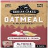 Kodiak Cakes Strawberries & Cream Protein-Packed Oatmeal Packets, Box of 6 Instant Oatmeal Packets, Non GMO, 12 Grams of Protein, Kosher Dairy view 1