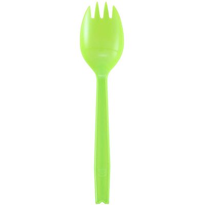 (Nagao) Disposable Cutlery, 160x38mm, Green