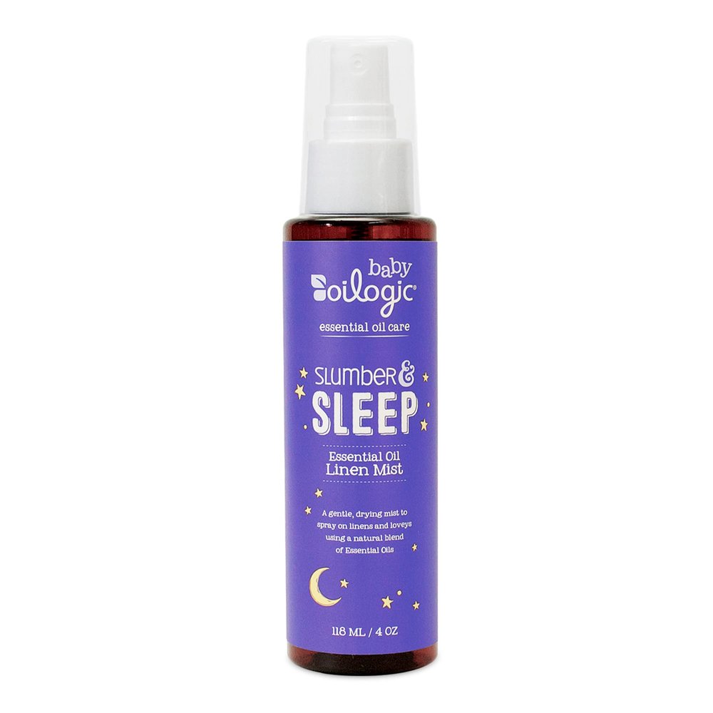 Oilogic Slumber & Sleep Spray for Babies & Toddlers - Relaxing, Calming & Soothing Room Aromatherapy Fabric & Linen Mist with 100% Pure & Natural Essential Oil Blend - Lavender & Chamomile Oil Blend