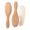 EXCEART 3pcs Shower Brush Soft Wool Hair Comb for Newborns Gentle Scalp Cleaning Tool for Boys Girls Safe Massage Function for Comfortable Bathing Experience view 1