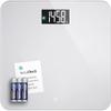 Greater Goods AccuCheck Digital Scale for Body Weight - Accurate Digital Bathroom Scale with High-Precision Sensors, Large Easy-to-Read Backlit Display, 400 lb Capacity, Auto Step-On (Gray) view 1