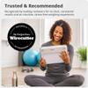 Greater Goods AccuCheck Digital Scale for Body Weight - Accurate Digital Bathroom Scale with High-Precision Sensors, Large Easy-to-Read Backlit Display, 400 lb Capacity, Auto Step-On (Gray) view 2