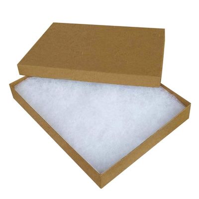 Brown Kraft Cotton Filled Jewelry Gift Packaging Boxes ~ Case of 50 (7" x 5-5/8" x 1"H)