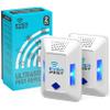 Ultrasonic Pest Control Repeller Plug in - Electronic Insect Defender 2-Pack - Roach Bed Bug Mouse Rodent Mosquito - Indoor Reject - Squirrel Scorpion Spider Cockroach Bat view 1