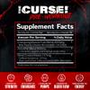 JNX SPORTS The Curse! Pre Workout Powder for Men & Women, Caffeine, Beta-Alanine, Creatine, L-Citrulline, 50 Servings, Dark Grape Flavor  Boost Energy, Strength & Focus view 3