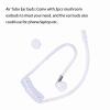 PUSOKEI Replacement Acoustic Coil Tube, 10pcs Replacement Convert Acoustic Air Tube with Earbuds for for,10 Pack view 2