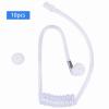 PUSOKEI Replacement Acoustic Coil Tube, 10pcs Replacement Convert Acoustic Air Tube with Earbuds for for,10 Pack view 4