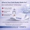 Crizal Eyeglass Cleaning Cloths  8 Pack Premium Microfiber  Designed & Tested for AR-Coated Lenses  Trusted by Optical Professionals view 4