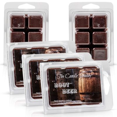 Root Beer Soda - Maximum Scented Wax Cubes/Melts- 5 Packs -10 Ounces Total- 30 Cubes
