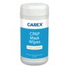 Carex CPAP Mask Wipes - 62 Count of Citrus Scented CPAP Wipes for CPAP Masks view 1