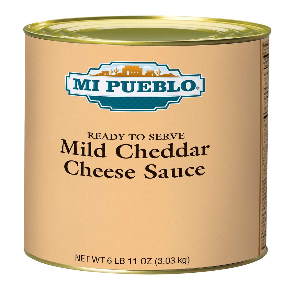 MI PUEBLO Mild Cheddar Cheese Sauce, 107 Fl. Oz. (Pack Of 6)