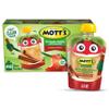 Mott's No Sugar Added Cinnamon Applesauce, 3.2 Oz Clear Pouches, 48 Count (4 Packs Of 12), Good Source Of Vitamin C, No Artificial Flavors view 1
