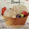 PC ICE Cream Cone Waffle Cone Bowls - (10ct) 205g/7.2 oz {Imported from Canada} view 3